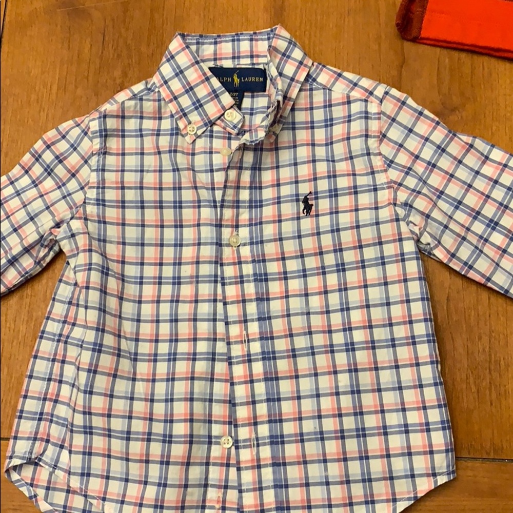 Ralph Lauren toddler boy button down